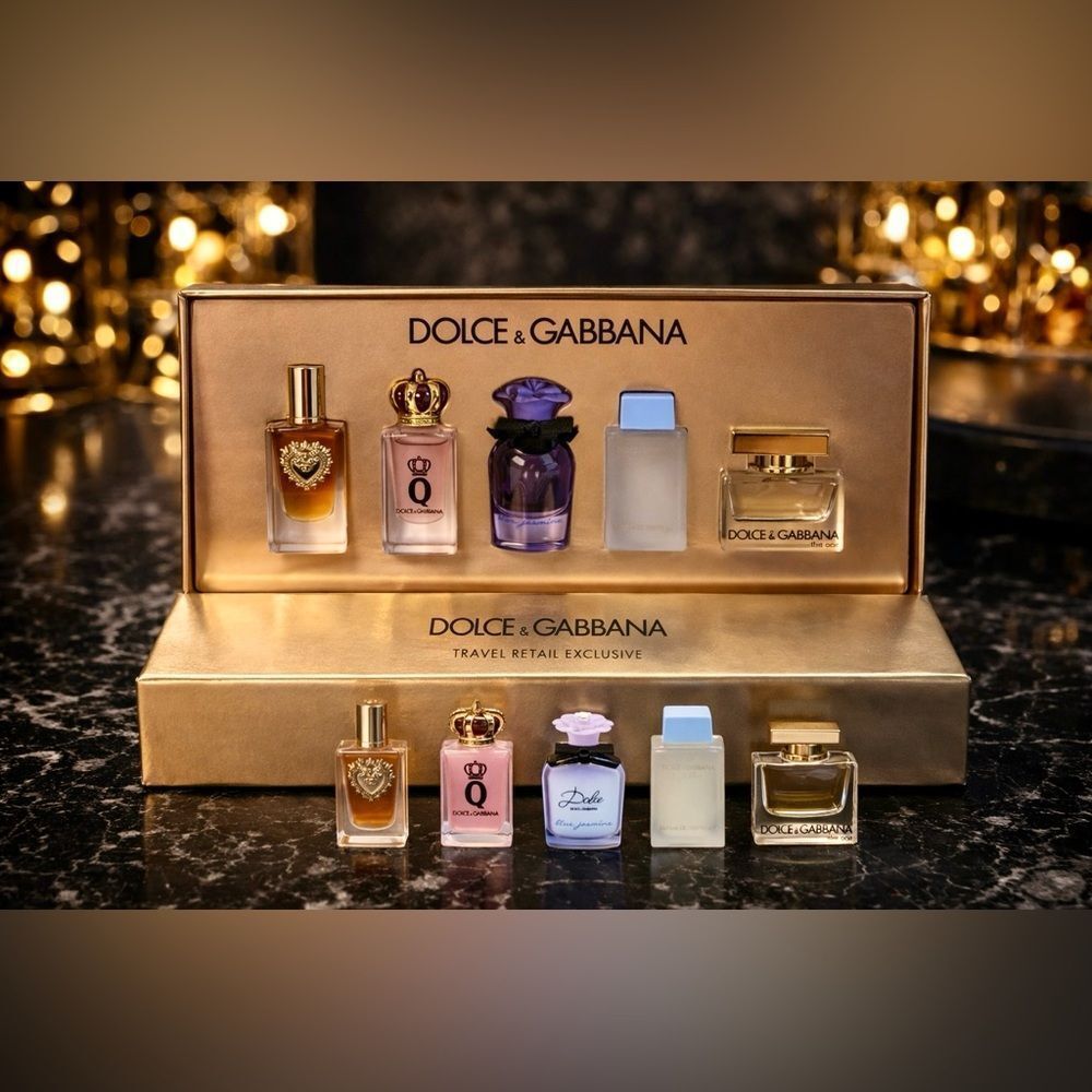 Dolce & Gabbana Mini Fragrance Discovery Set | Travel Exclusive | 5 Piece